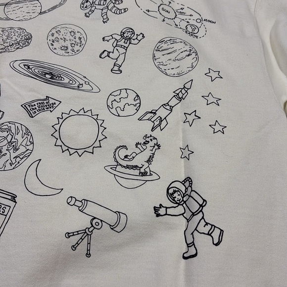 NWT Urban Outfitters Desert Dreamer The Magic School Bus Space Tour Crewneck - Picture 10 of 10